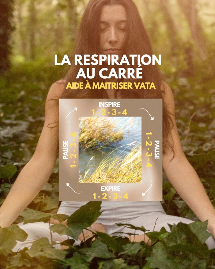 Respiration au carré pour la gestion du stress