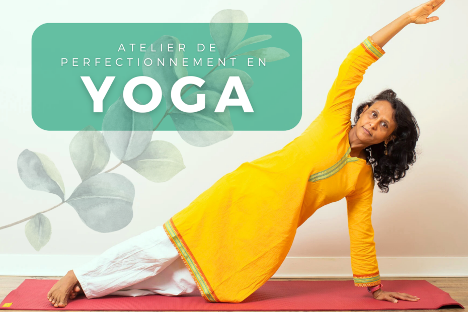 Atelier de perfectionnement de yoga à l'Espace Ananda à Massy